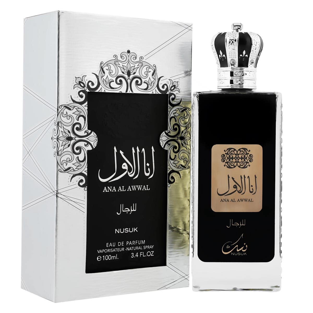 AnaAlAwwalMan_db26c111-6396-4bf6-86b5-e1284a54f0a0 Nusuk Ana Al Awwal Man Eau de Parfüm - Férfi 100 ml - Image 1